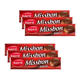 Missbon Kent 43 gr Kahveli Sütlü Şeker (24 adet)