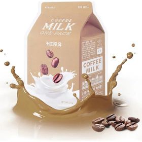 Missha APIEU Coffee Milk One Pack 21 g Kağıt Maske