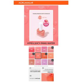 Missha CR01 Apıeu Juicy Pang Water Blusher