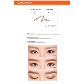 Missha Perfect Eyebrow Styler Dark Brown Kaş Kalemi