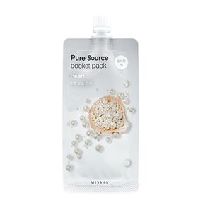 Missha Pure Source Pocket Pack Pearl 10 ml Maske