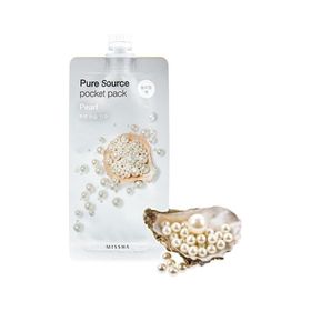 Missha Pure Source Pocket Pack Pearl 10 ml Maske
