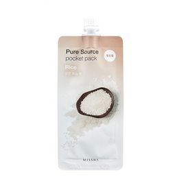 Missha Pure Source Pocket Pack Rice 10 ml Maske