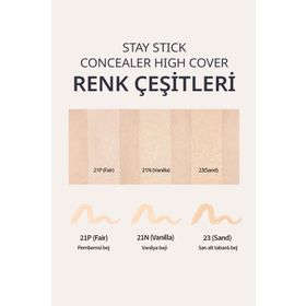 Missha Stay High Cover 21N Vanilla Stick Kapatıcı