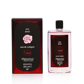 Mistanbul 200 ml Açık Kırmızı Gül Kolonyası