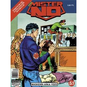 Mister No Sayı - 51 Maskenin Arka Yüzü