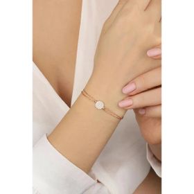 Mistik Silver 4 Sıra Taş Dizili Gümüş Bileklik