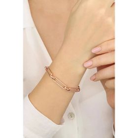 Mistik Silver Beyaz Taşlı Gümüş Gurmet Bileklik