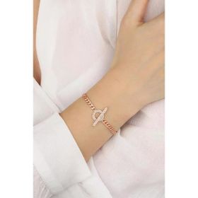 Mistik Silver Gurmet Zincir Gümüş Gemici Kilit Bileklik