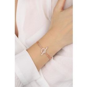 Mistik Silver Gurmet Zincir Gümüş Gemici Kilit Bileklik