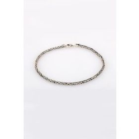 Mistik Silver Kral Erkek Gümüş Bileklik
