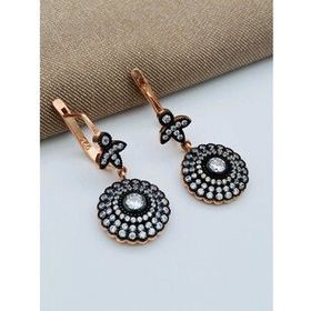 Mistik Silver Sallantılı Gümüş Küpe