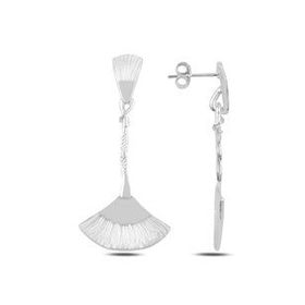 Mistik Silver Sallantılı Gümüş Küpe