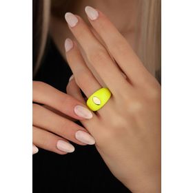 Mistik Silver Taşsız Mineli Oval Gümüş Yüzük