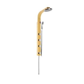 Mistillo 150MXP104 Sus 304 Inox PVD Altın Panel Duş Sistemi