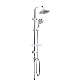Mistillo 200 mm Yuvarlak Led Tepe Duşu ve 3 Yönlü Yönlendirici Tower Duş Sistemi