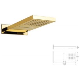 Mistillo MRF03 Paslanmaz Panel Tepe Duşu