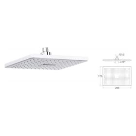 Mistillo MTD19 Tepe Duş Başlığı