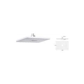 Mistillo MTD19 Tepe Duş Başlığı