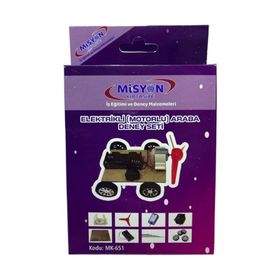 Misyon Mk-651 Elektrikli Motorlu Araba Deney Seti