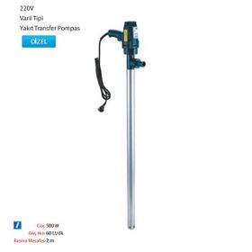 Mitacan 220V Varil Tipi Yakıt Transfer Pompası