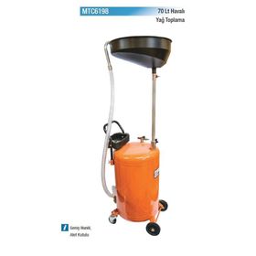 Mitacan 70 lt Havalı Yağ Toplama