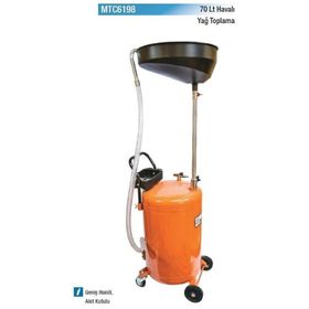 Mitacan 70 lt Havalı Yağ Toplama