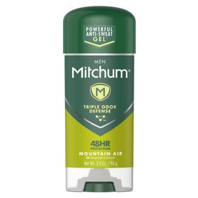 Mitchum Triple Odor Defense Mountain Air Anti-Perspirant 96 gr Erkek Gel Deodorant
