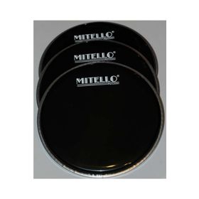 Mitello BDHD-20/1 20 İnç Siyah 51 cm Çaplı Film Deri Bateri ve Maç Davulu