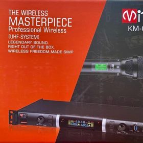 Mito KM-02EE UHF Çift El 2x100 Full Dijital Telsiz Mikrofon