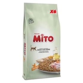 Mito Tavuklu 1x6 kg Yetişkin Kedi Maması