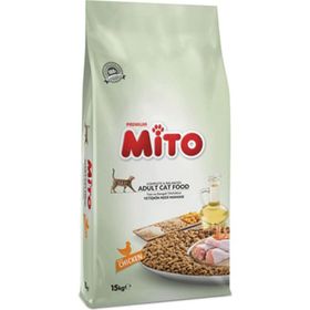 Mito Tavuklu Yetişkin 15 kg Kuru Kedi Maması