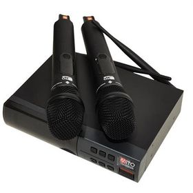 Mito TM-9902EE Çift El UHF 2x100 Full Dijital Telsiz Mikrofon
