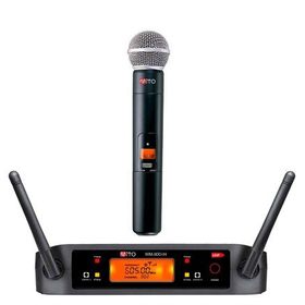 Mito WM-9002 Tek El UHF Dijital Yeni Nesil Telsiz Mikrofon