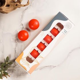 Mitr Kırmızı Suda Yüzen Mum