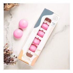 Mitr Pembe Suda Yüzen Mum