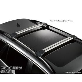 Mitsubishi Asx 2010 Üzeri Gri Wingcarrier Ara Atkı