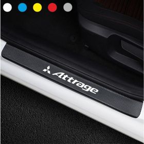 Mitsubishi Attrage 4 Adet Karbon Kapı Eşiği Sticker