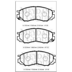 Mitsubishi L200 1999/2006 255x24x87x39 Ön Fren Diski