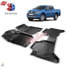 Mitsubishi L200 2005-2018 3D Havuzlu Paspas