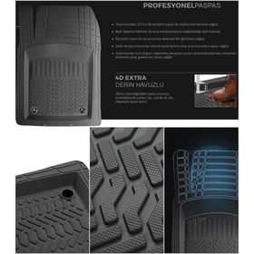Mitsubishi Lancer 2002-2007 Pro Bej Havuzlu Oto Paspas Seti