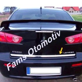 Mitsubishi Lancer 2007 Üzeri Krom Bagaj Alt Çıtası