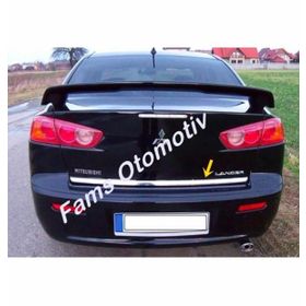 Mitsubishi Lancer 2007 Üzeri Krom Bagaj Alt Çıtası