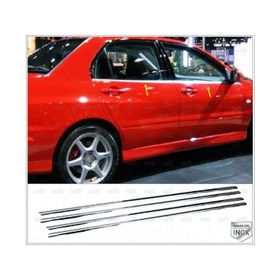 Mitsubishi Lancer 2007 Üzeri Krom Cam Çıtası