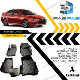 Mitsubishi Lancer 2008-sonrası 3D Havuzlu Paspas
