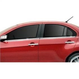 Mitsubishi Lancer 2008 Üzeri 4 Parça Krom Cam Çıtası