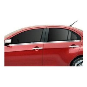 Mitsubishi Lancer 2008 Üzeri 4 Parça Krom Cam Çıtası