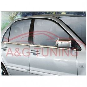 Mitsubishi Lancer Tk 2004-2008 Paslanmaz Çelik Krom Cam Çıtası