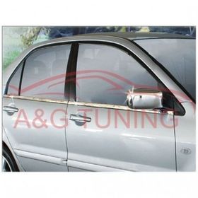 Mitsubishi Lancer Tk 2004-2008 Paslanmaz Çelik Krom Cam Çıtası