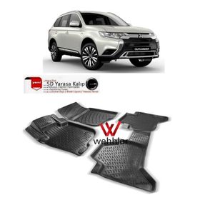 Mitsubishi Outlander 3D Havuzlu Paspas